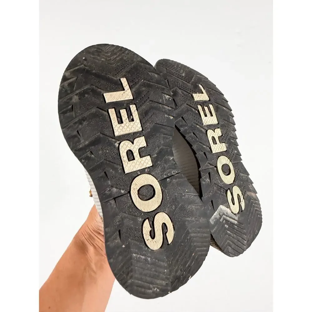 Sorel Out N About Classic Waterproof Winter Boots Gray Camel Toddler Size 10